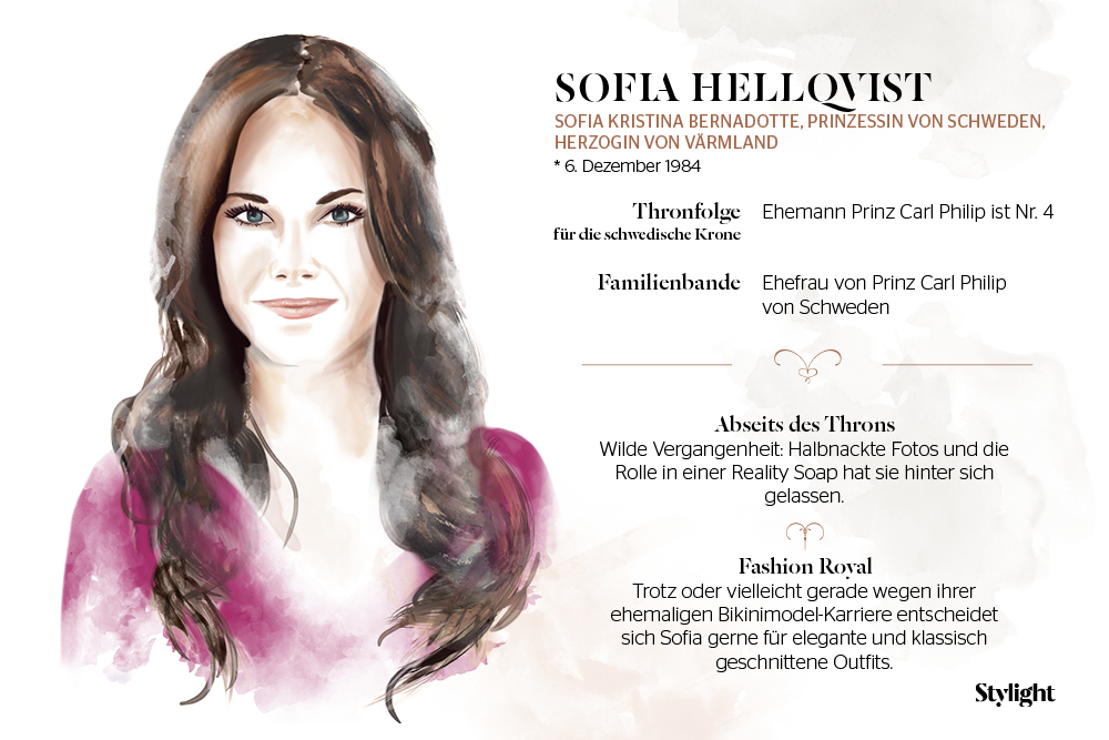 Infoslide zum royalen It-Girl Sofia Hellqvist