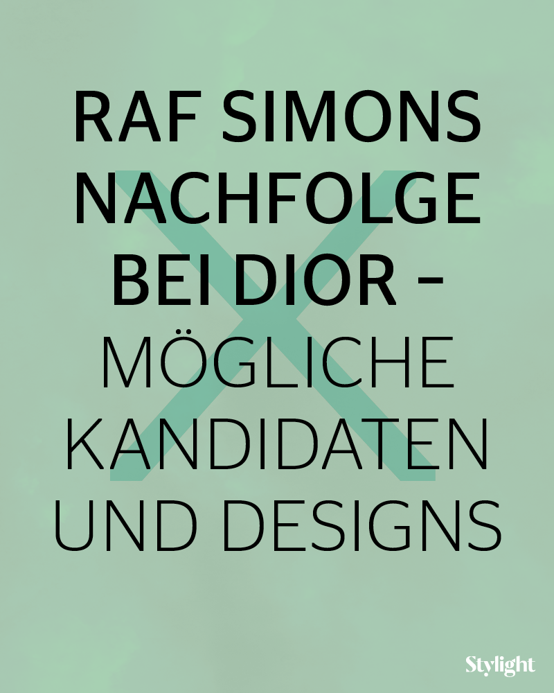 Raf Simons Nachfolger bei Dior - Slides