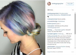 Haartrend 2015 Rainbow Hair-Stylight