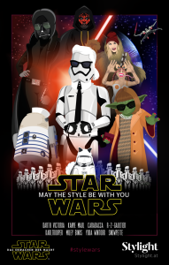 Poster Fashionmakeover der Stars in Star Wars Charaktere von Stylight