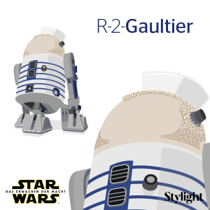 Star Wars Fashionstars Makeover von R2-D2 und Jean Paul Gaultier von Stylight