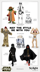 Infografik Star Wars Star Makeover von Stylight