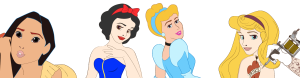 Header für Disney Prinzessinnen und was sie an Valentinstag tatsächlich machen würden