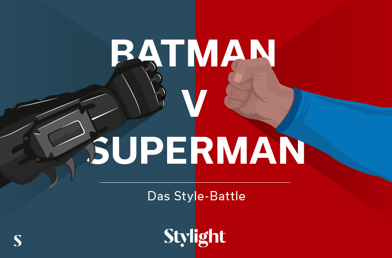 Das Style Battle von Batman und Superman Deckblatt