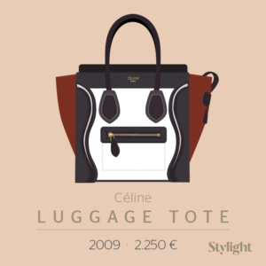 Die berühmtesten Designerhandtaschen mit der Luggage Tote von Celine